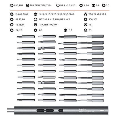 Wise Tools™ – Mehrzweck-Elektroschrauber 62 in 1 Set 